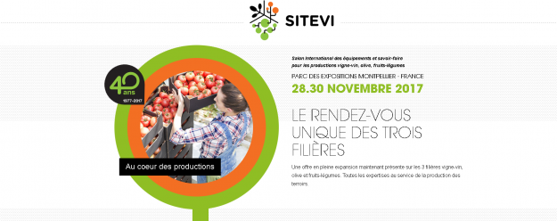 Bannière SITEVI Montpellier 2017